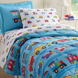 Boys train clearance bedding